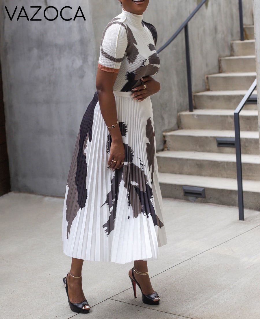 Tiffany Pleated Skirt Set