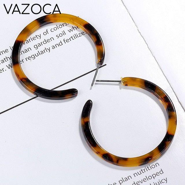 Tortoise Leopard Print Earrings