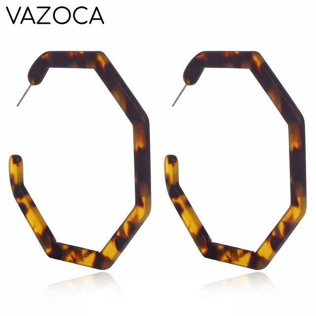 Tortoise Leopard Print Earrings