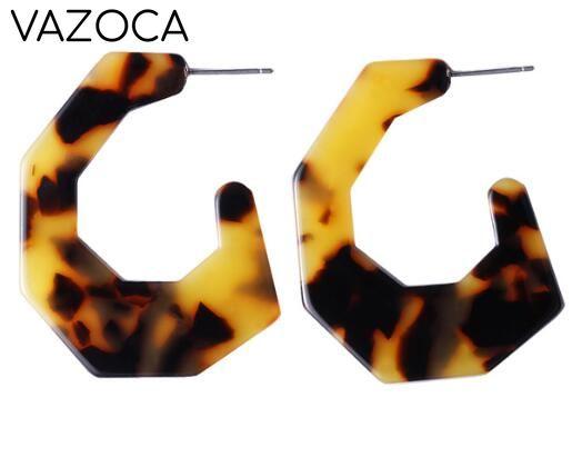 Tortoise Leopard Print Earrings