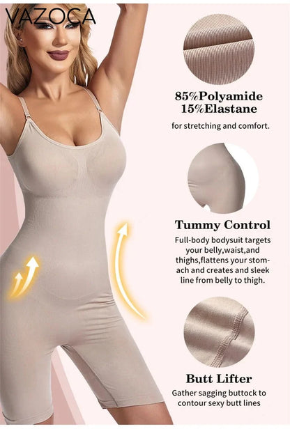 Tummy Control Shapewear Romper