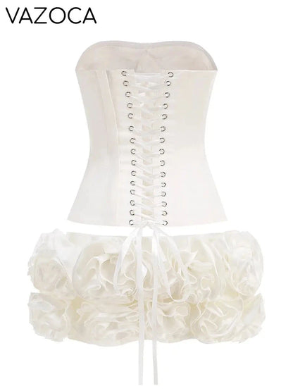 Twilight Ruffle Mini Skirt Set