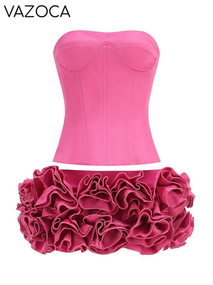 Twilight Ruffle Mini Skirt Set