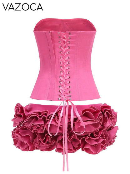 Twilight Ruffle Mini Skirt Set