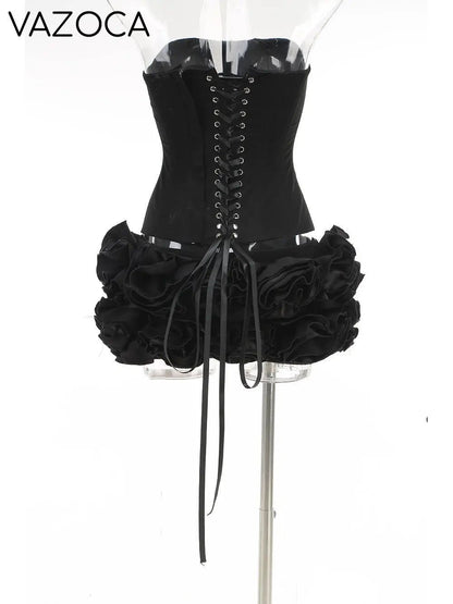 Twilight Ruffle Mini Skirt Set