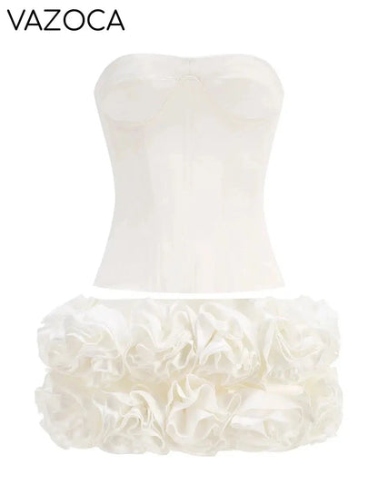 Twilight Ruffle Mini Skirt Set