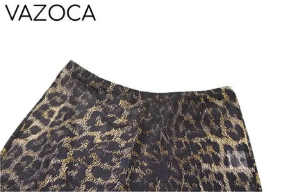 Urban Leopard Pants Set