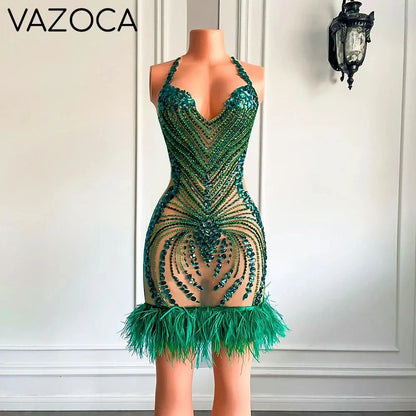 Vanessa Feather Dress