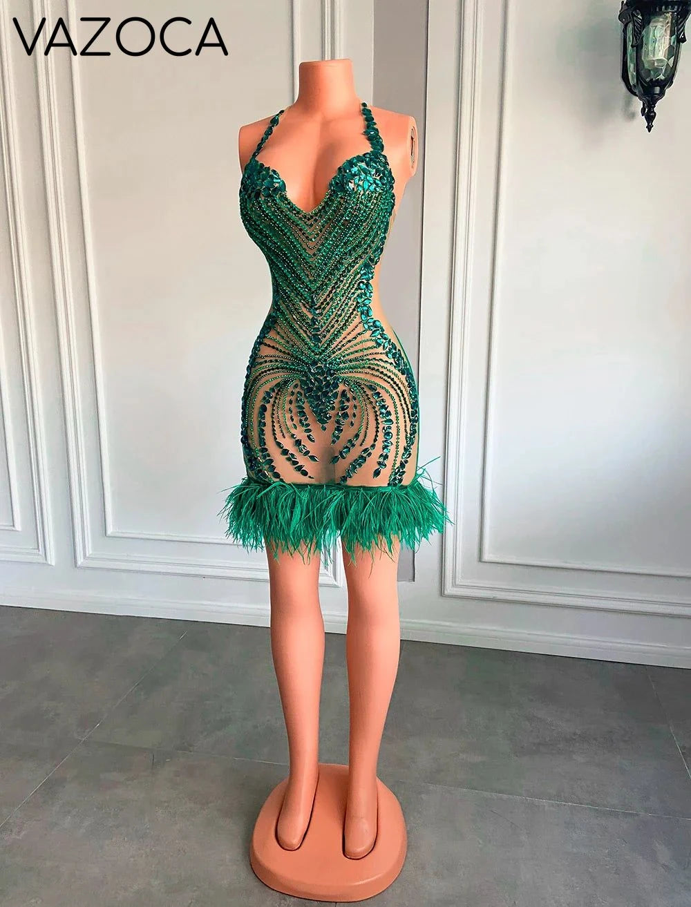 Vanessa Feather Dress