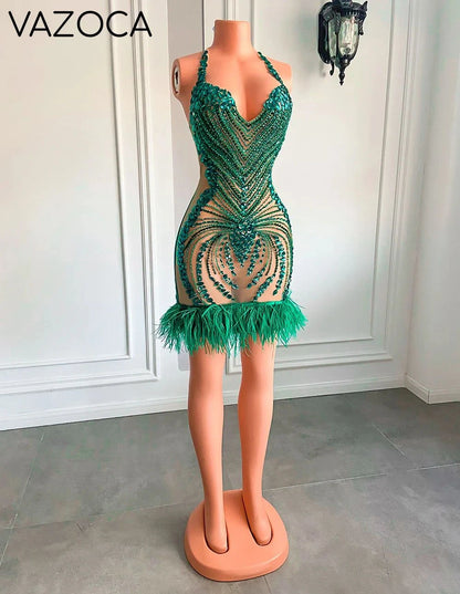 Vanessa Feather Dress