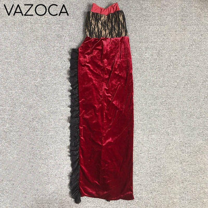 Velvet Lace Cocktail Dress
