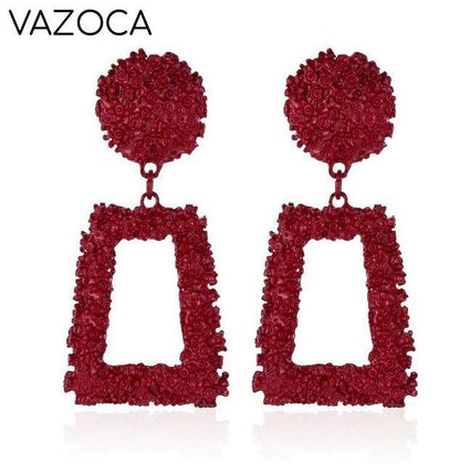 Vintage Geometric Earrings