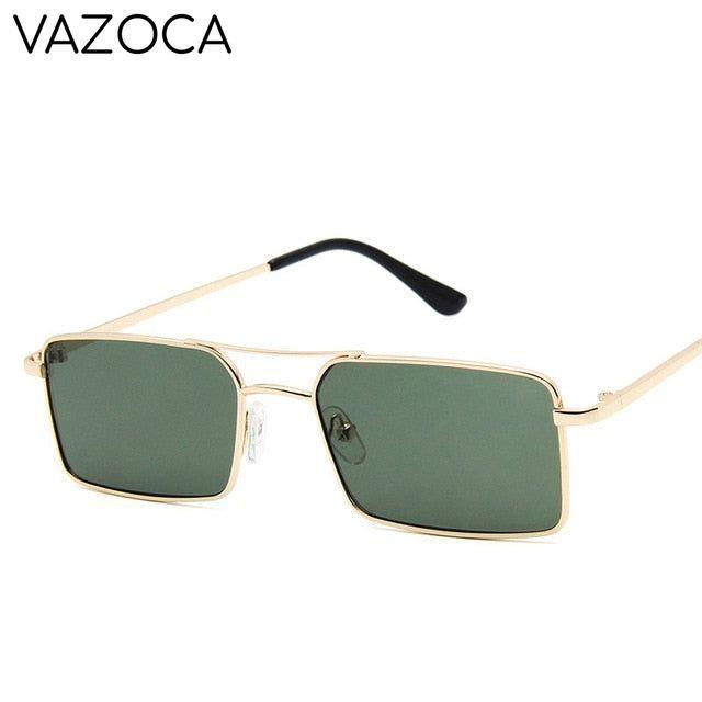 Vintage Narrow Rectangle Sunglasses