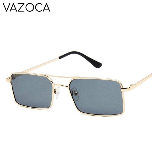 Vintage Narrow Rectangle Sunglasses