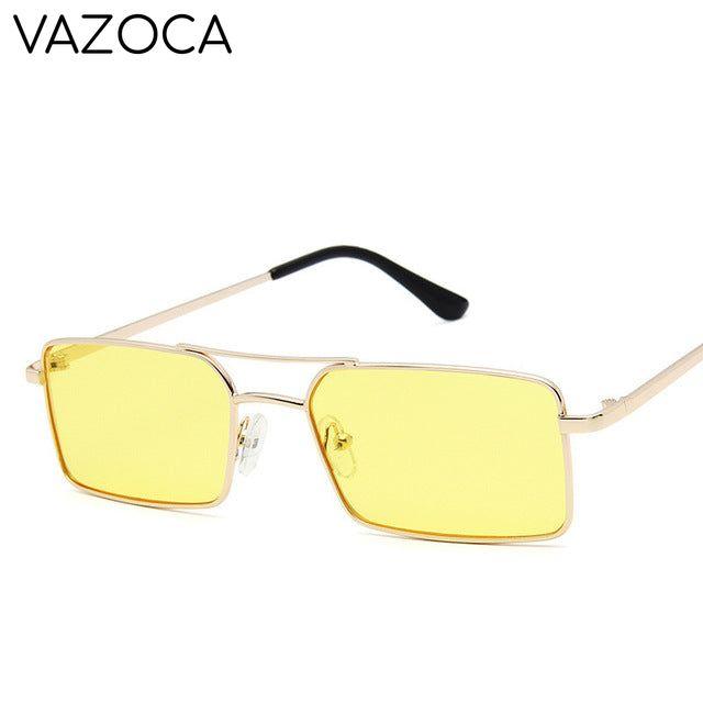 Vintage Narrow Rectangle Sunglasses