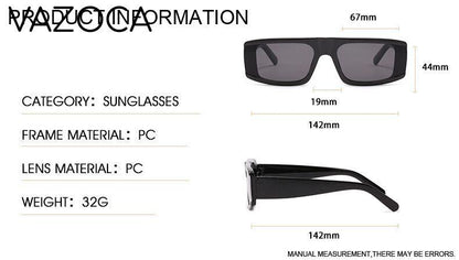 Vintage Rectangle Sunglasses