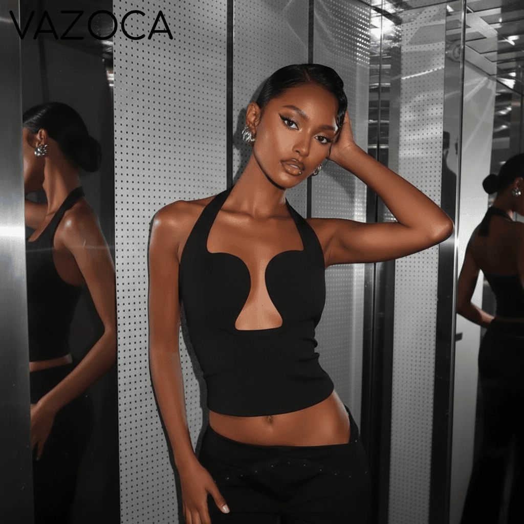 Halter Keyhole Top