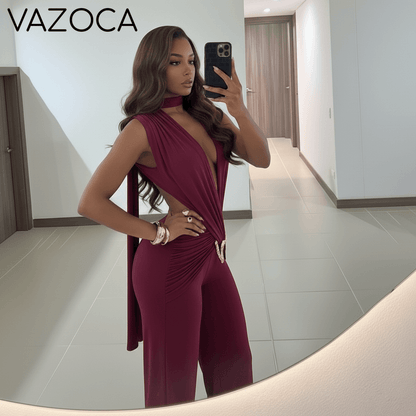 Daring Halter Jumpsuit