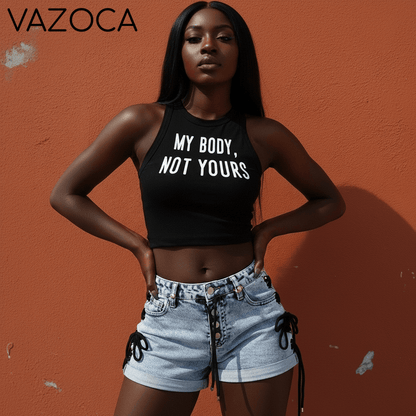 My Body Not Yours Top
