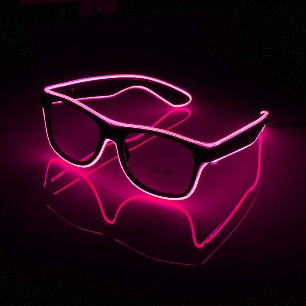 Wire LED Glowing Glasses