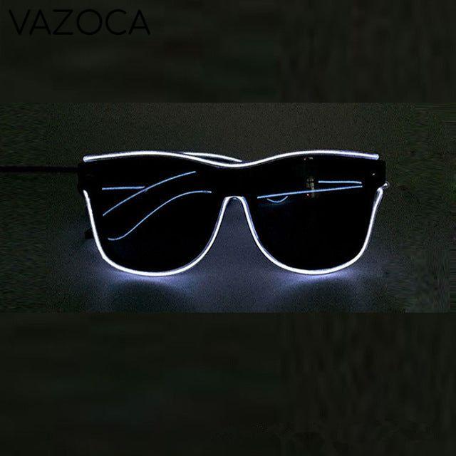 Wire LED Glowing Glasses