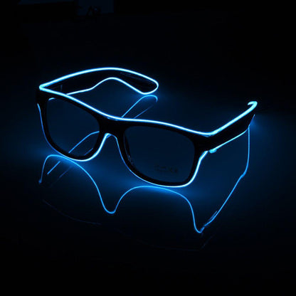 Wire LED Glowing Glasses