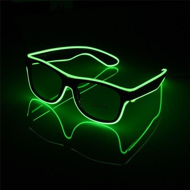 Wire LED Glowing Glasses