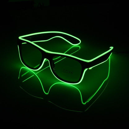 Wire LED Glowing Glasses