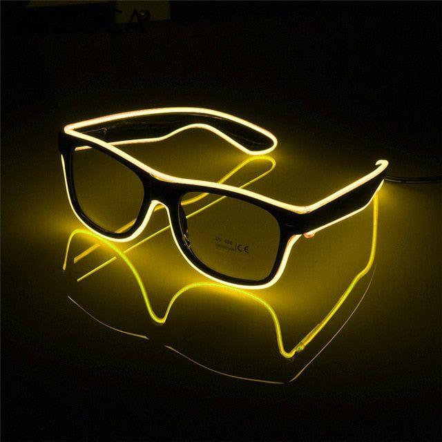 Wire LED Glowing Glasses