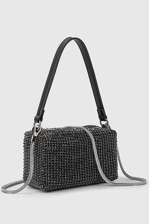 Stylish Sequin Glitter Rhinestones Shoulder Bag