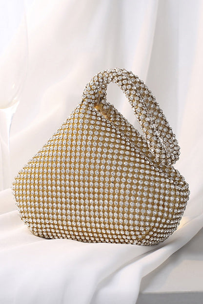 Stylish Sequin Metal Rhinestones Evening Bag