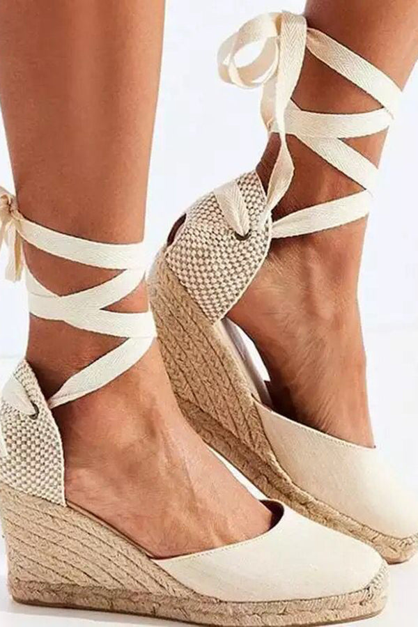 Casual Strappy Hemp Rope Sandals