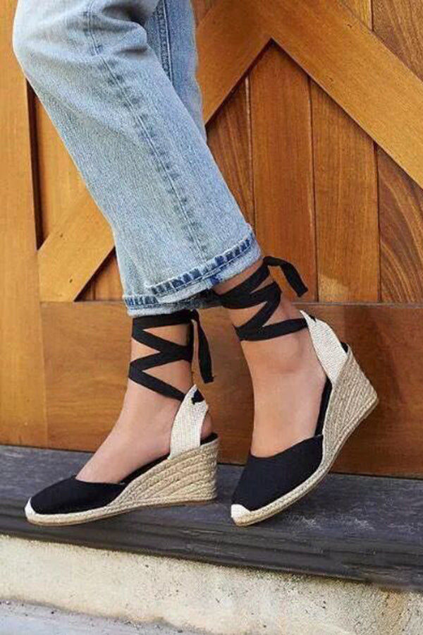 Casual Strappy Hemp Rope Sandals