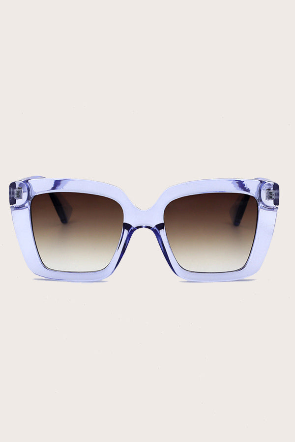 Modern Square Frame Sunglasses