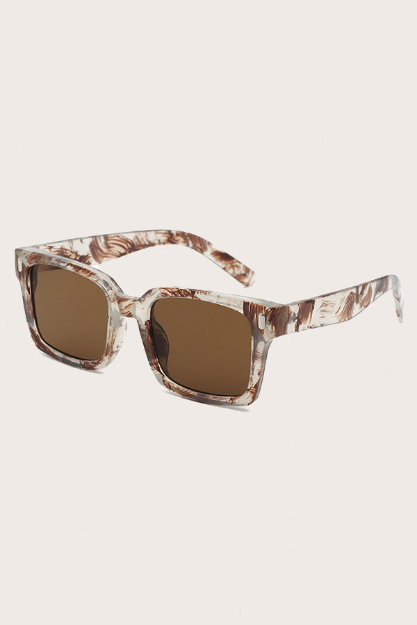 Leopard Frame Sunglasses