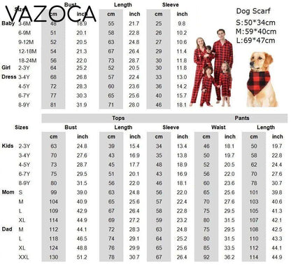 Xmas Pajamas Matching Set