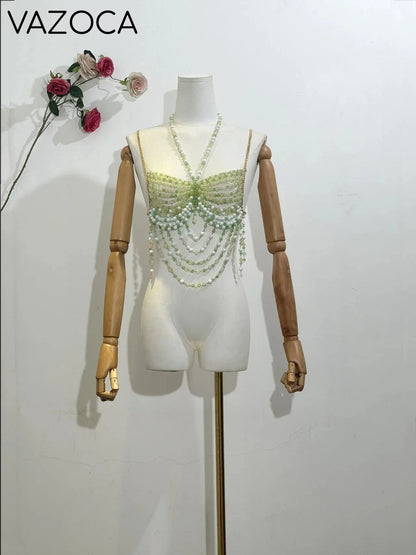 Zara Pearl Bralette Top