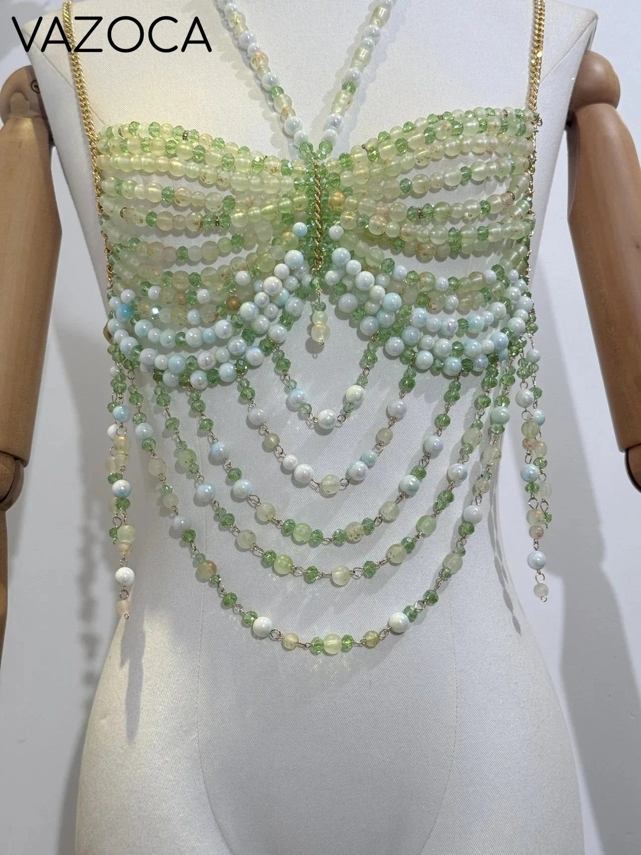 Zara Pearl Bralette Top