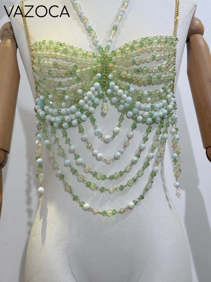 Zara Pearl Bralette Top