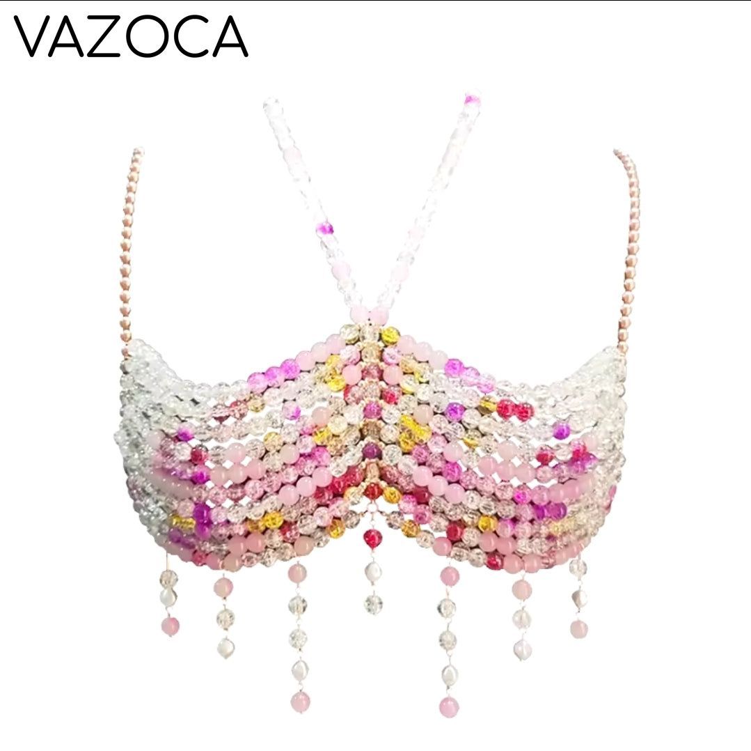 Zara Pearl Bralette Top