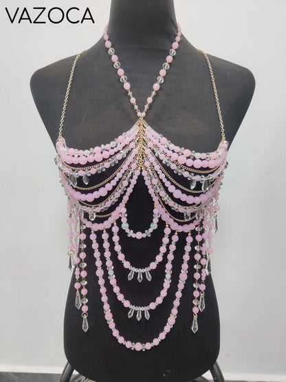 Zara Pearl Bralette Top