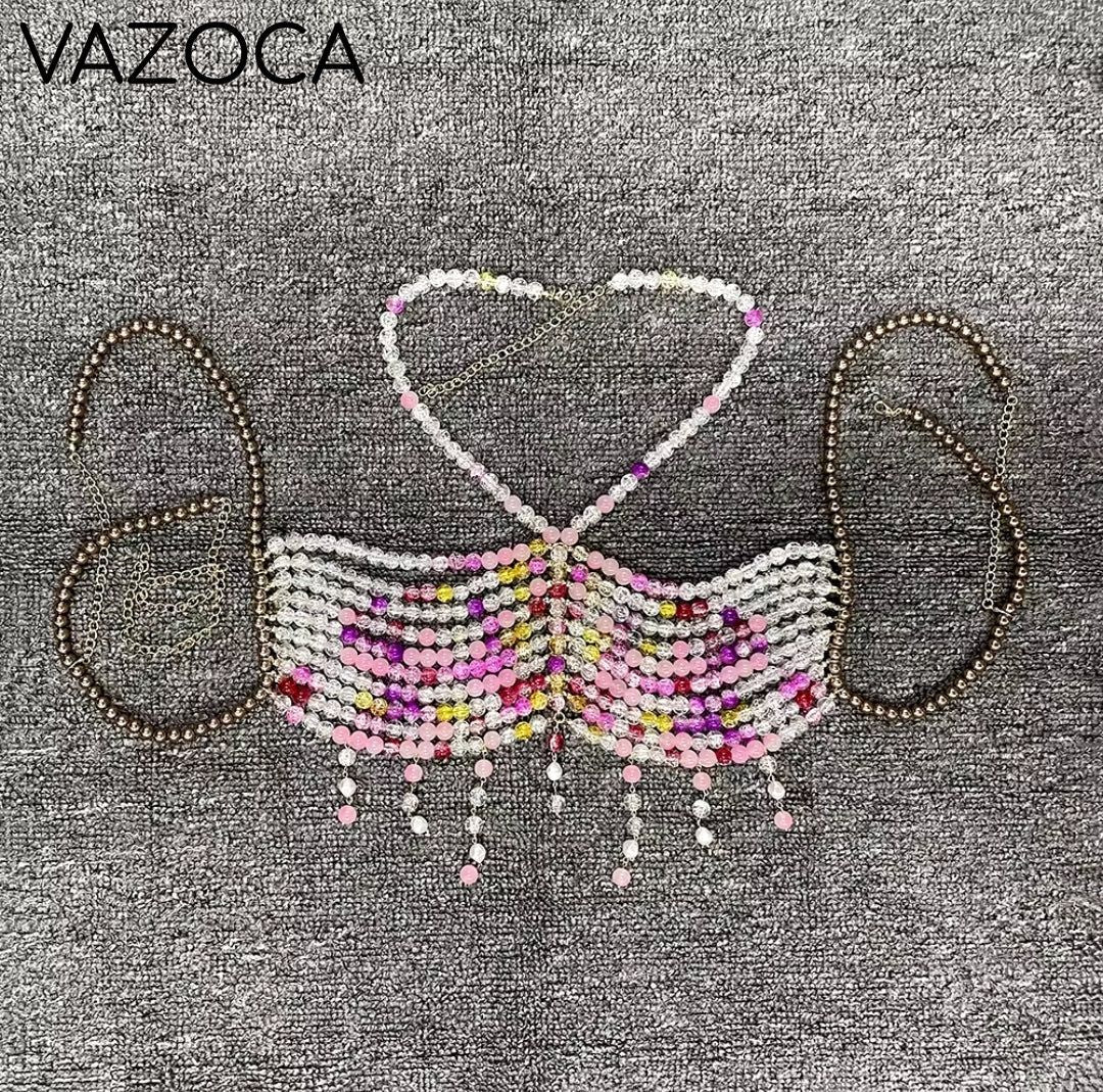 Zara Pearl Bralette Top