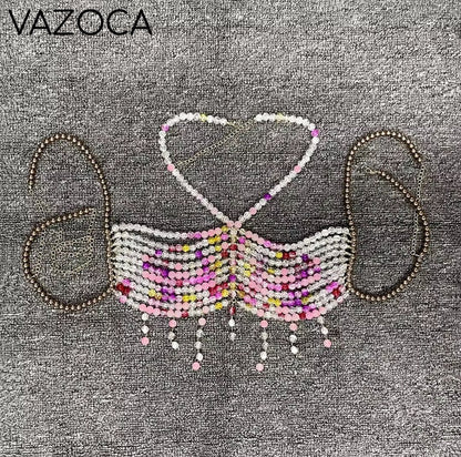 Zara Pearl Bralette Top