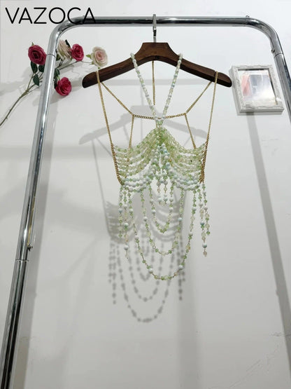 Zara Pearl Bralette Top