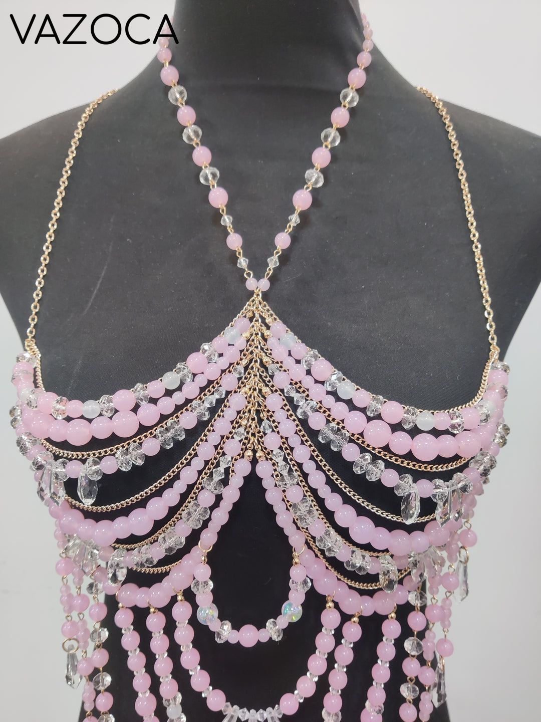 Zara Pearl Bralette Top