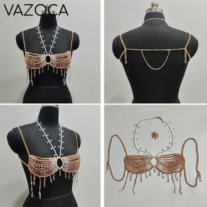 Zara Pearl Bralette Top