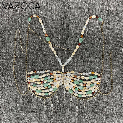 Zara Pearl Bralette Top