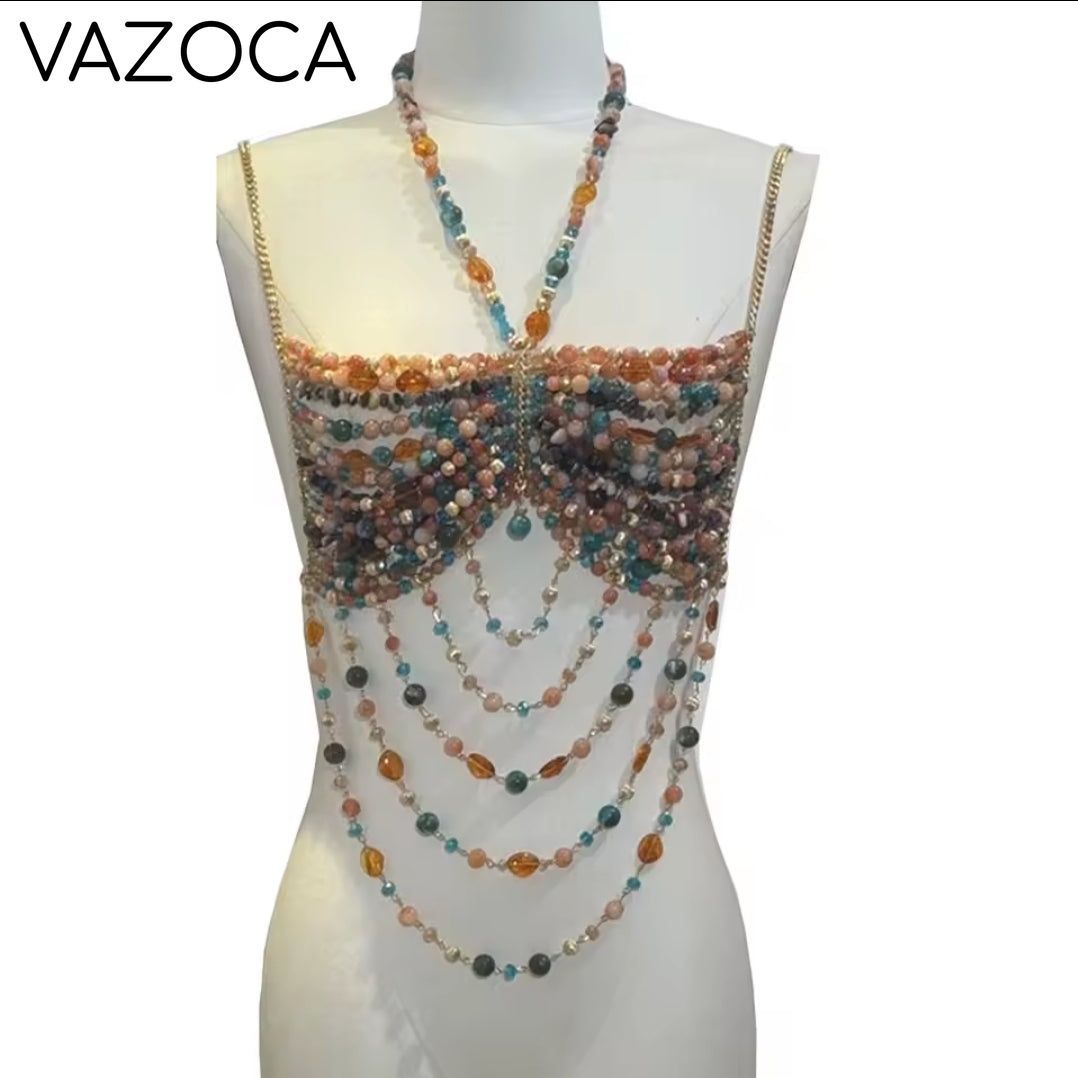Zara Pearl Bralette Top