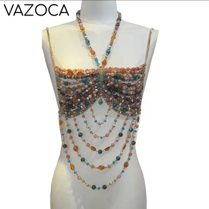 Zara Pearl Bralette Top
