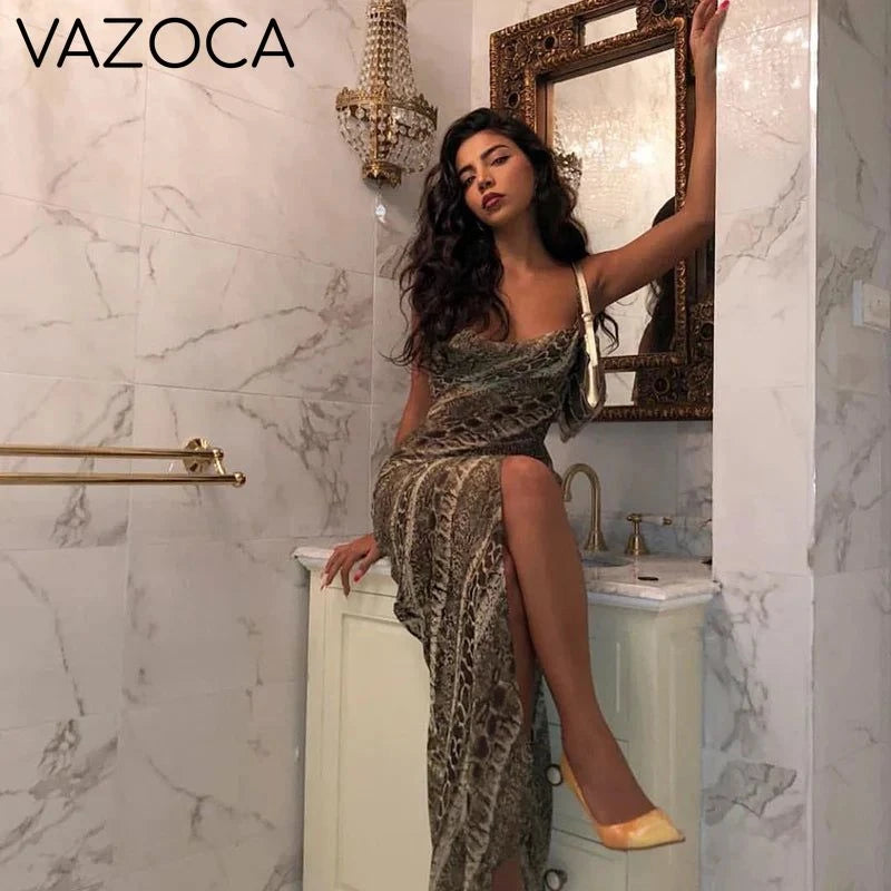 Zona Chiffon Maxi Sheer Dress